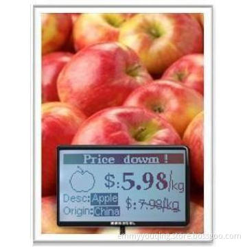 Electronic Shelf Label (ESL tag) -----Factory Original Small Size FSTN 128X64 Dots Graphic LCD Module Display Which Was Popular Used as Price Label